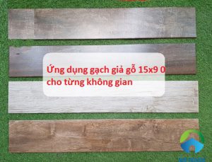Ứng dụng gạch giả gỗ 15×90 cho không gian thêm ấn tượng