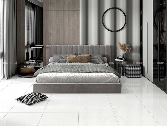 Mẫu gạch lát nền 60x60 vân mây Tasa 6054 tone màu sáng