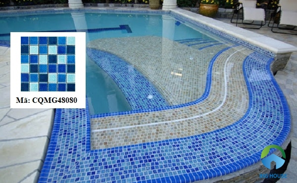 Các loại gạch mosaic bể bơi phổ biến nhất và Đặc điểm nổi bật