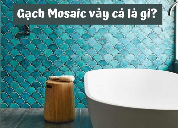 Kích thước, Đặc điểm & Ứng dụng của gạch mosaic vảy cá